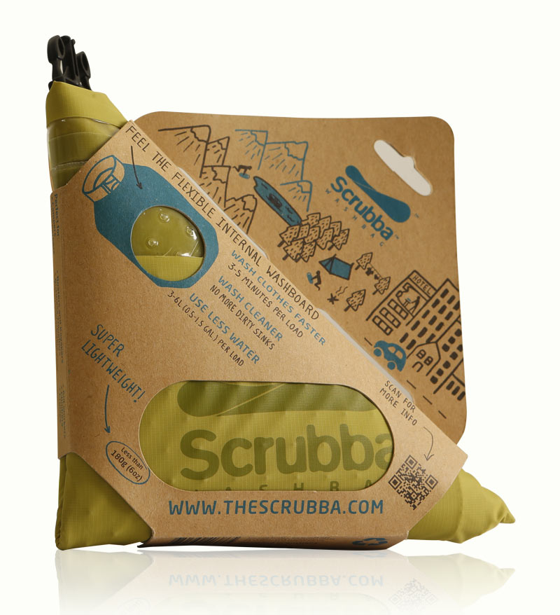 Scrubba SBAG-001 Sac de Lavage de Linge Portatif Mixte Adulte, Vert, Taille  Unique : : Sports et Loisirs