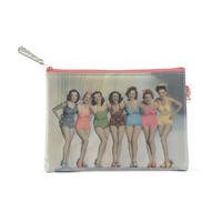 Petite pochette zippée Bathing Belles - Catseye catseye Catseye